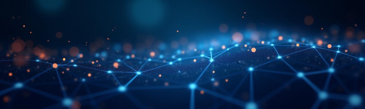Arrière-plan abstrait représentant des données numériques et des connexions